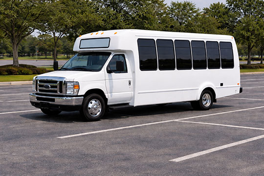20-passenger minibus available for charter in Madisonville, TX