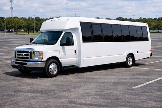 25-passenger minibus available for charter in Madisonville, TX